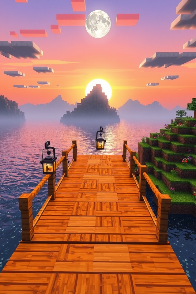 aesthetic floating bridge design