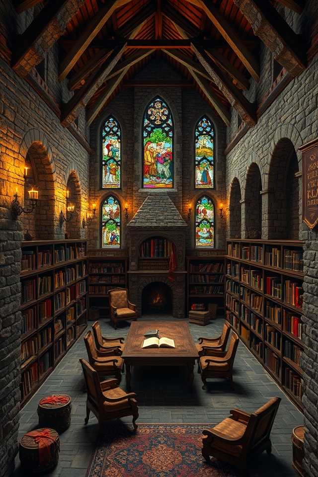 ancient tomes and scholars
