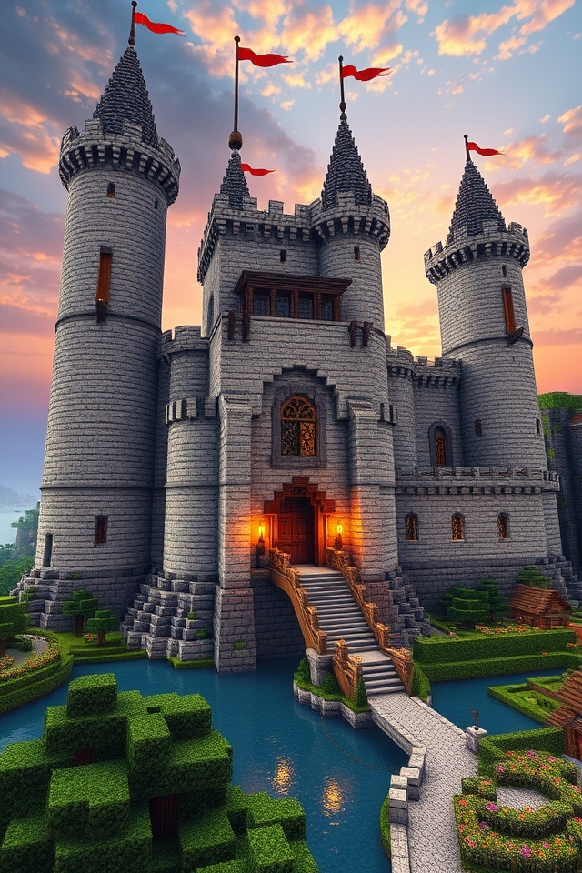 authentic medieval castle design