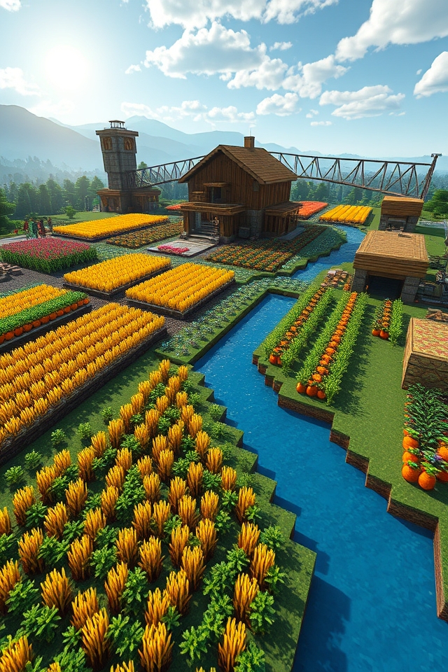 automated farming with redstone