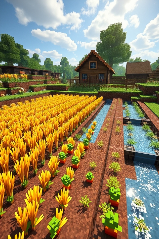 automated farming with redstone