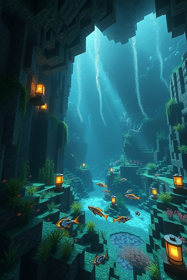 cave aquarium aquatic habitat