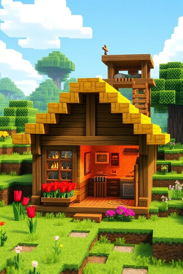 charming compact cottage design