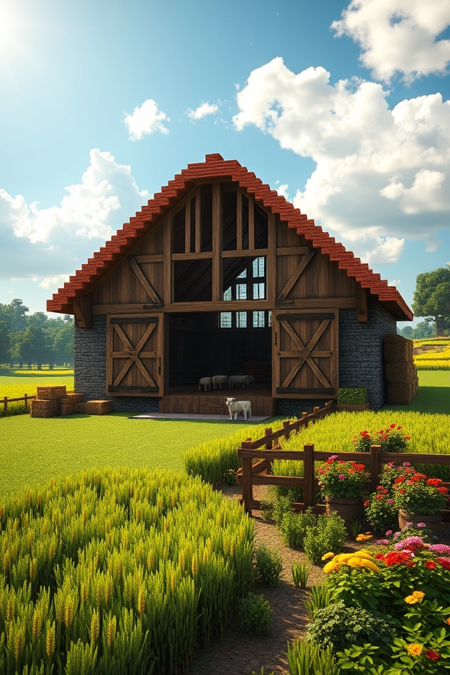 charming countryside farmhouse aesthetics