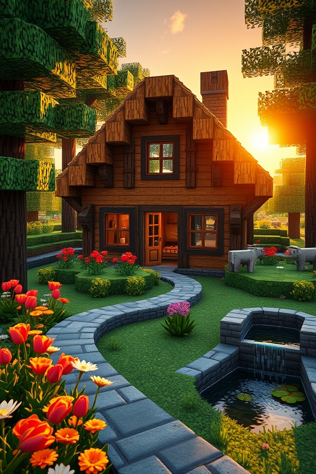 charming cozy cottage design