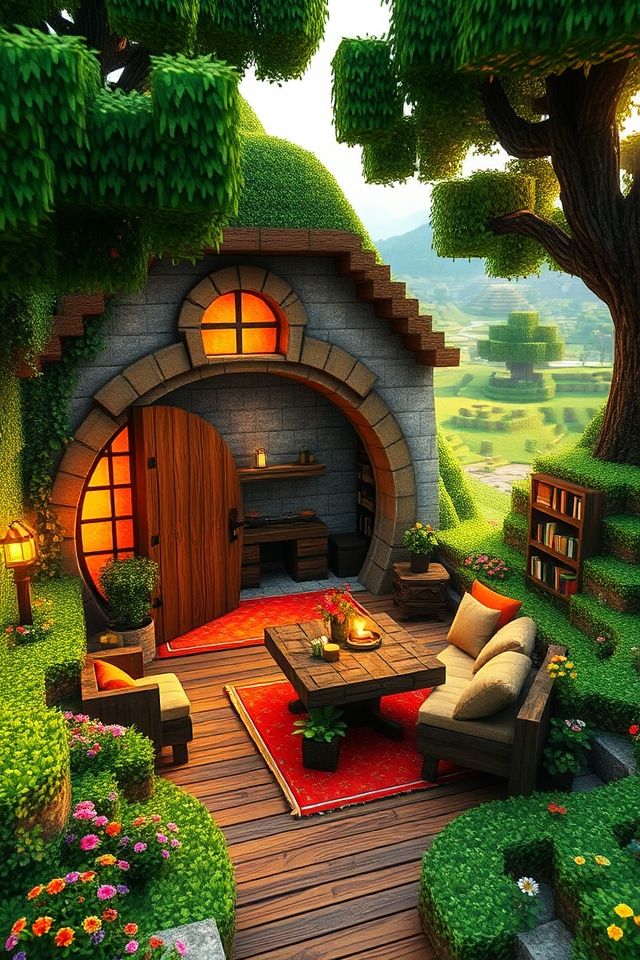 charming cozy minecraft retreat