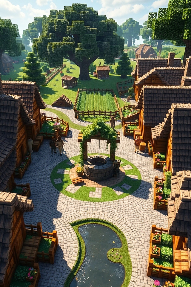 charming cozy village atmosphere
