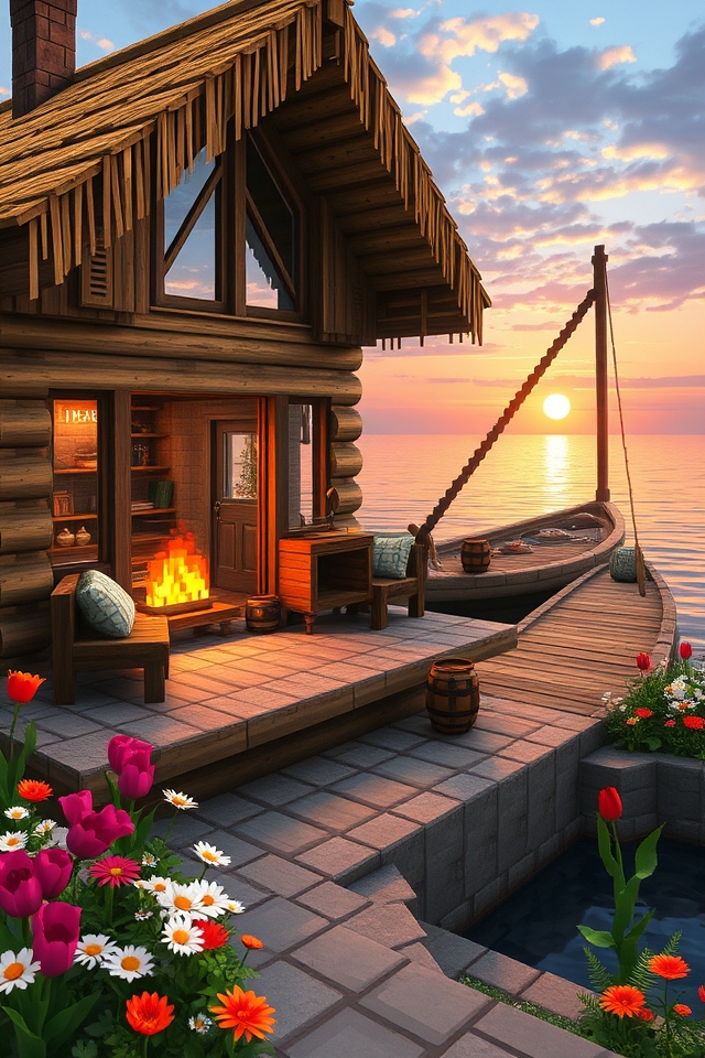 charming fishing hut retreat