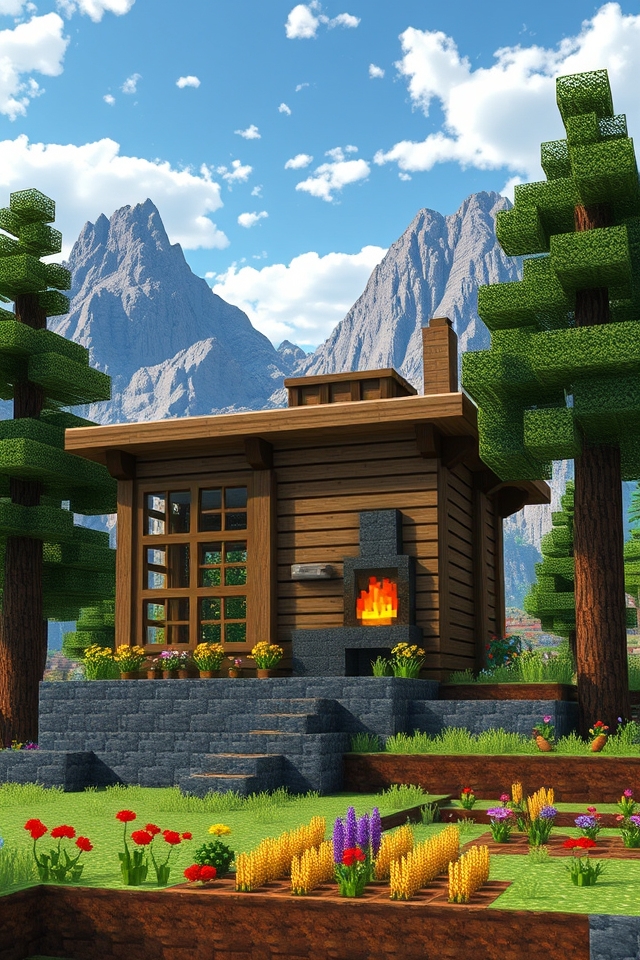charming retreat in mountains