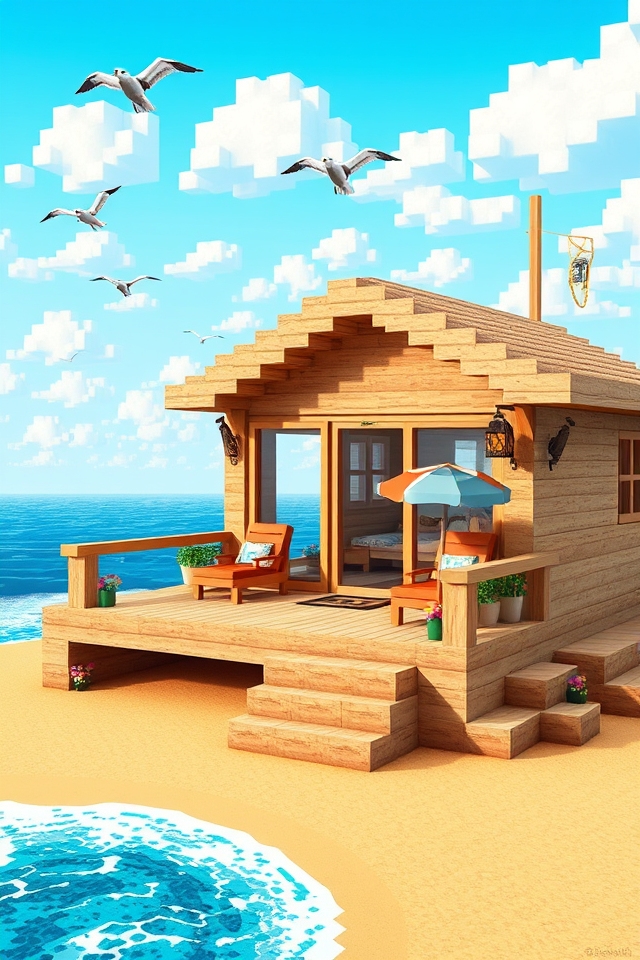 charming seaside retreat design