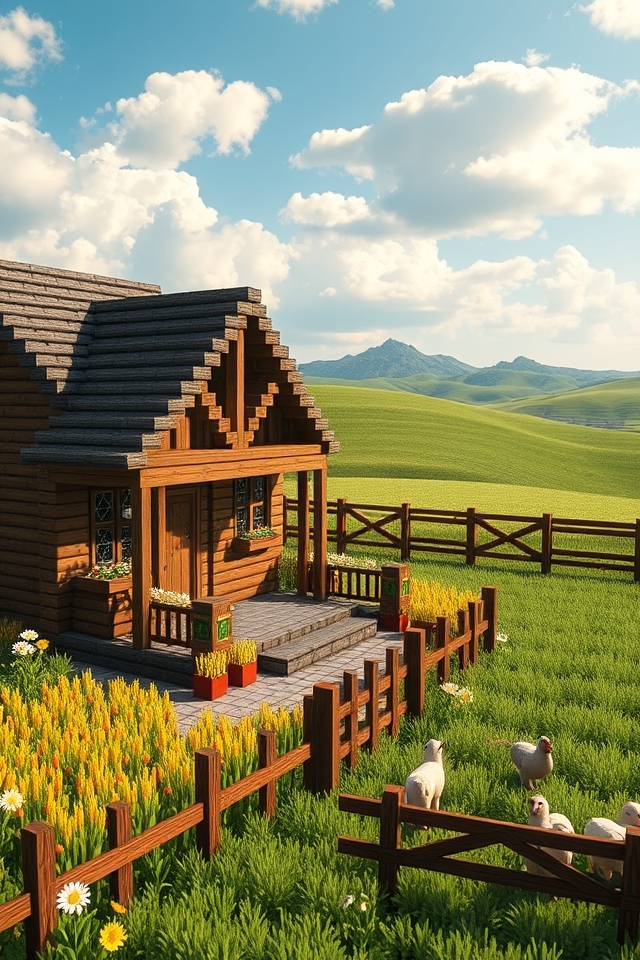 cozy countryside farmhouse design