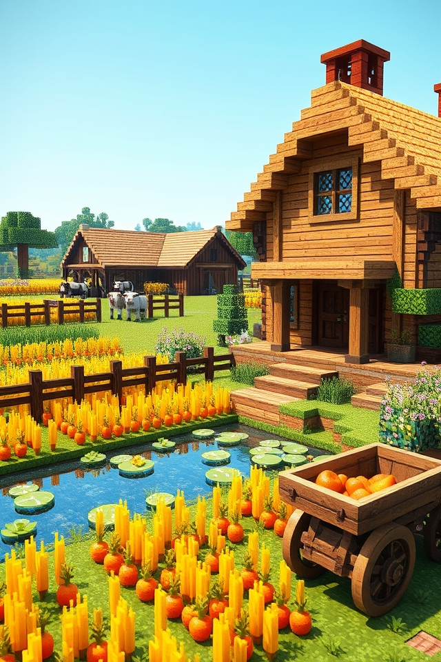 cozy countryside farmstead design
