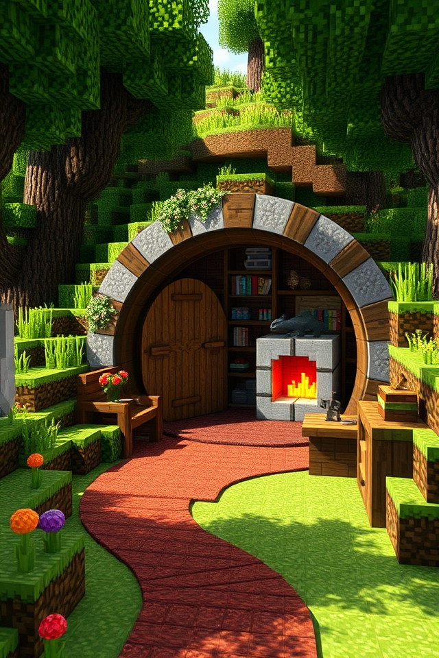 cozy dragon retreat interior