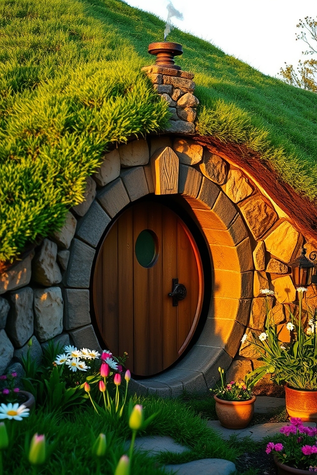 cozy enchanted hillside retreat