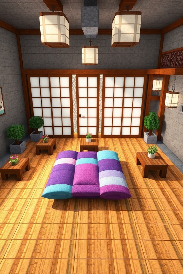 cozy japanese style interior