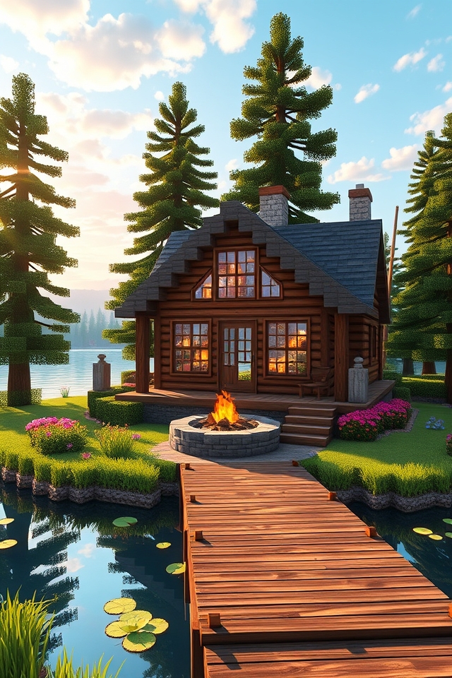 cozy lakeside cabin retreat