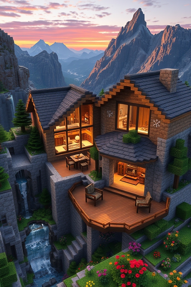 cozy mountain retreat design