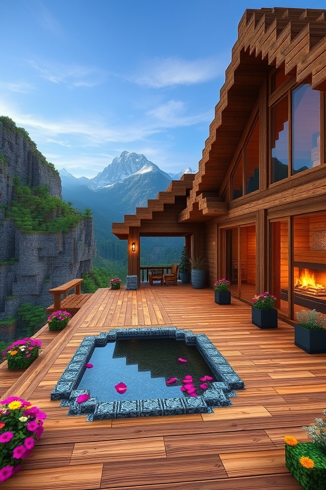 cozy oak mountain retreat