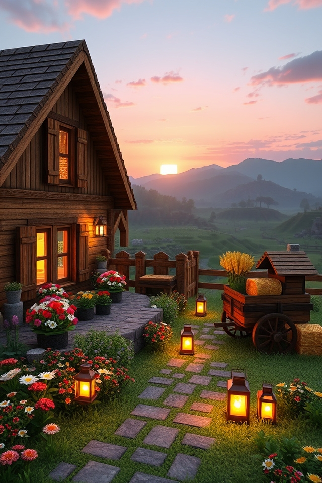 cozy rustic farmhouse aesthetic