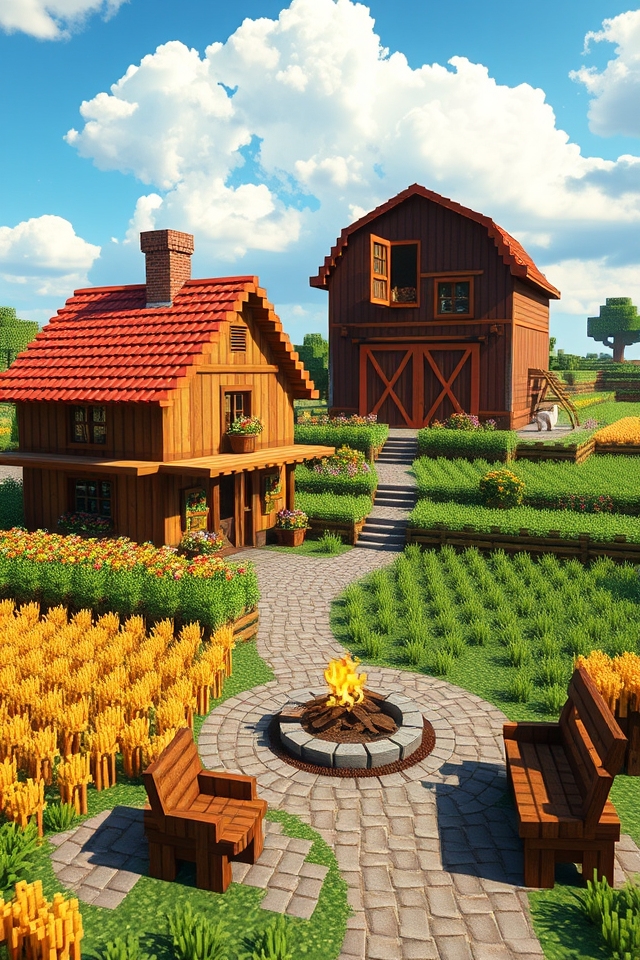 cozy rustic farmhouse retreat