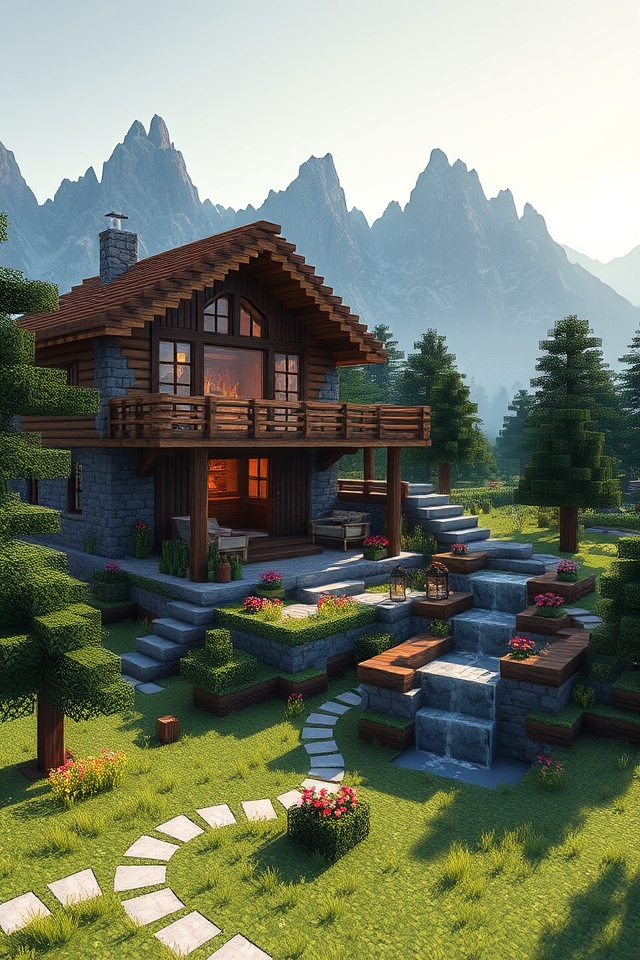 cozy rustic mountain retreat
