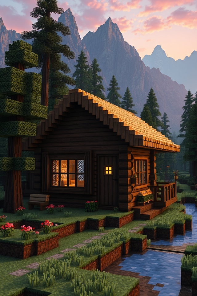 cozy wilderness survival cabin
