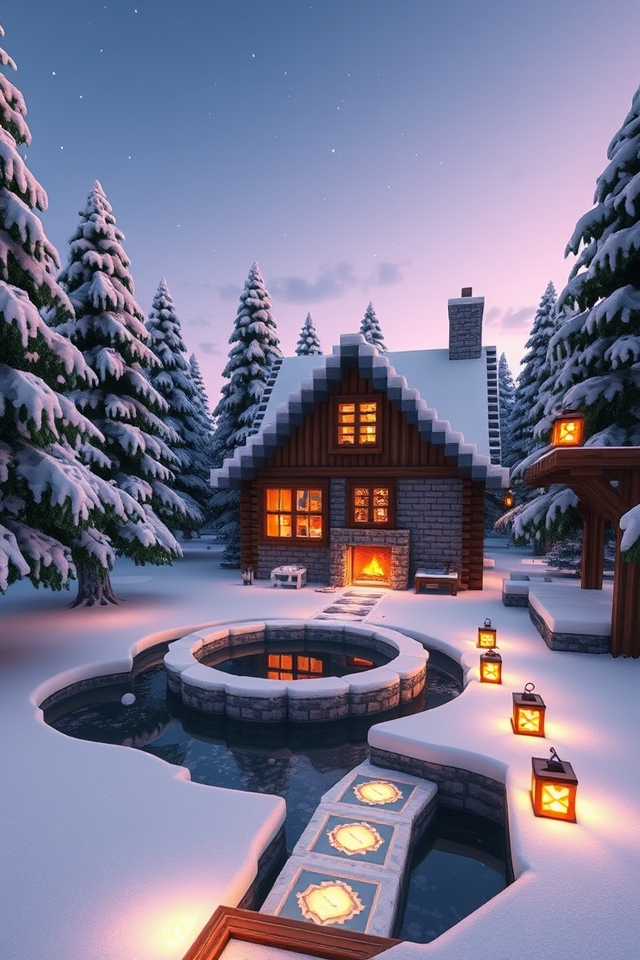 cozy winter cabin retreat