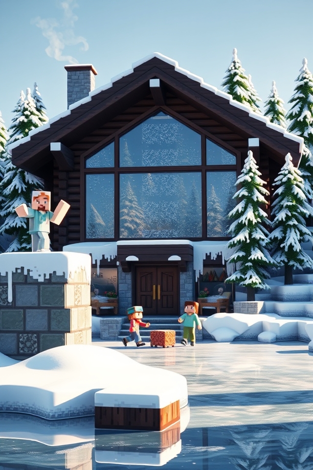 cozy winter retreat cabin