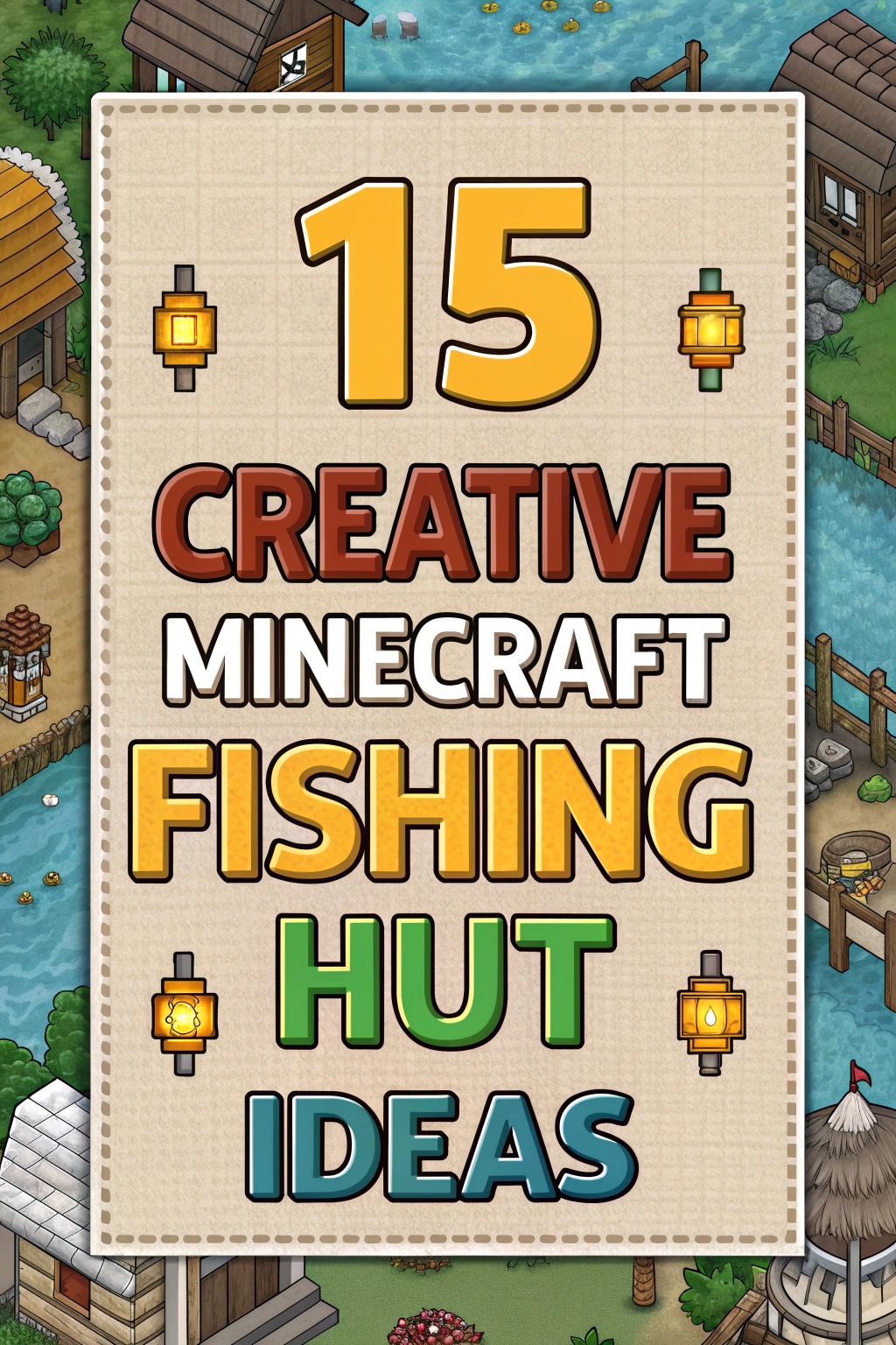 Creative Minecraft Fishing Hut Ideas