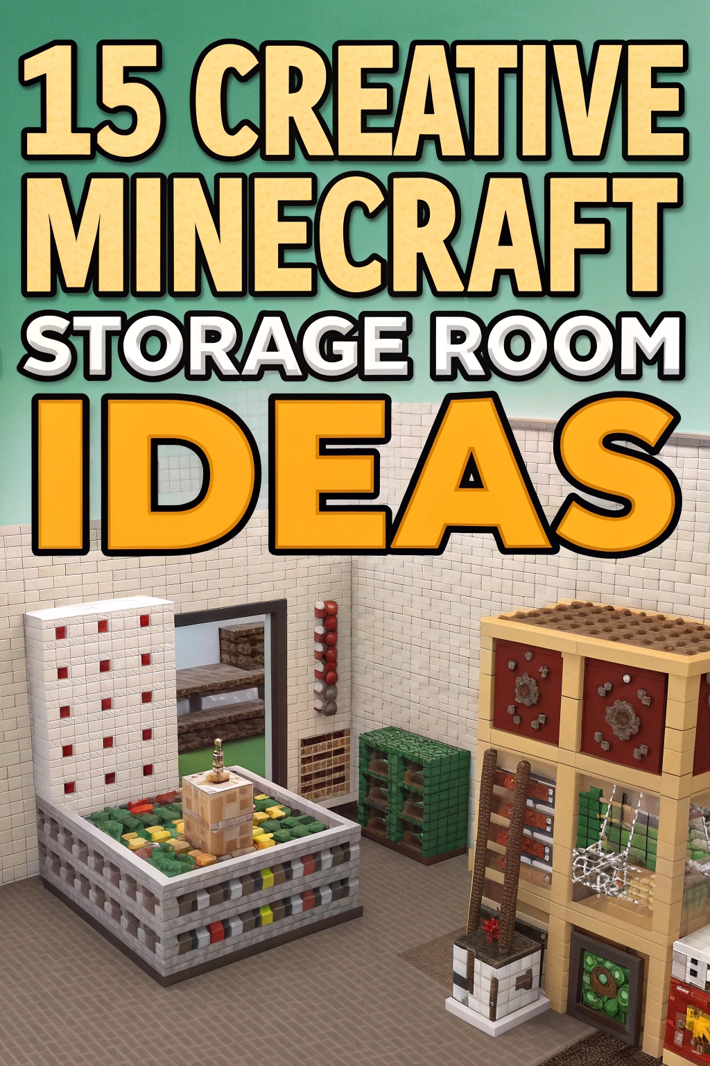 Creative Minecraft Storage Room Ideas