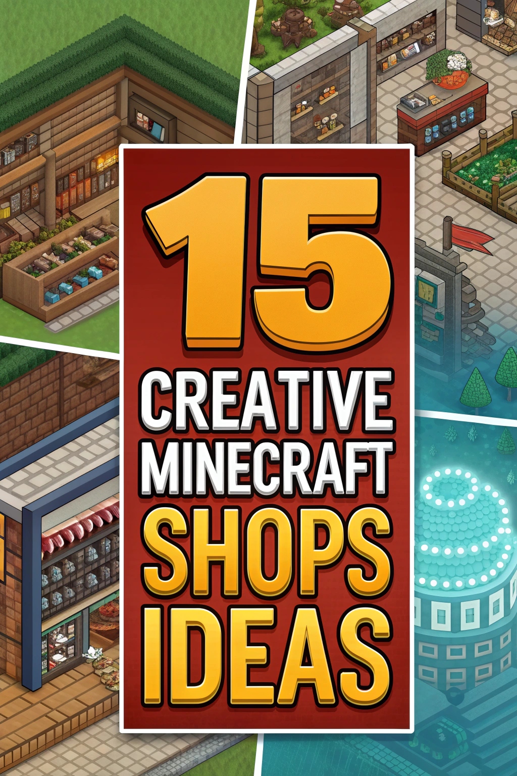 Creative Minecraft Shops Ideas