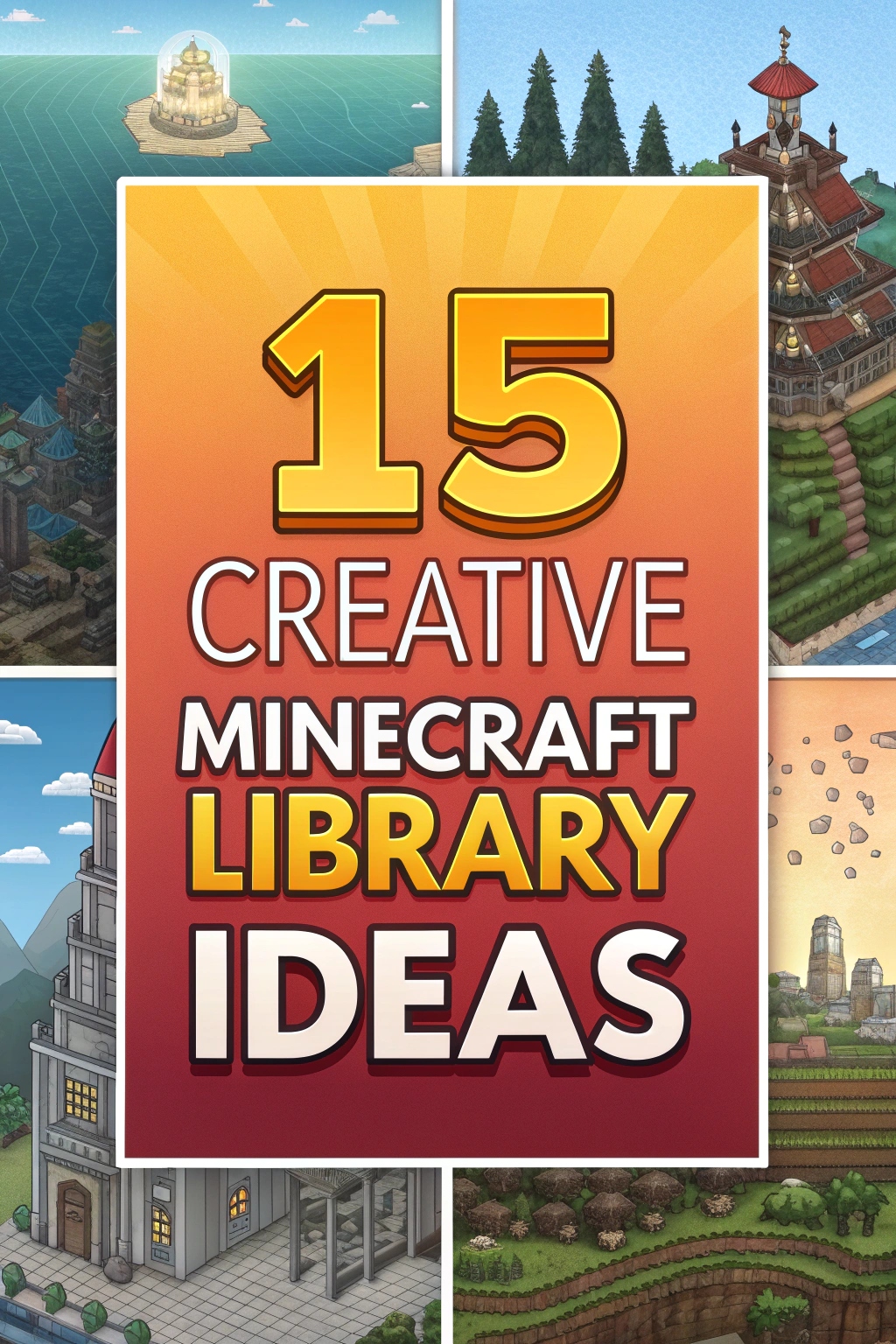 Creative Minecraft Library Ideas
