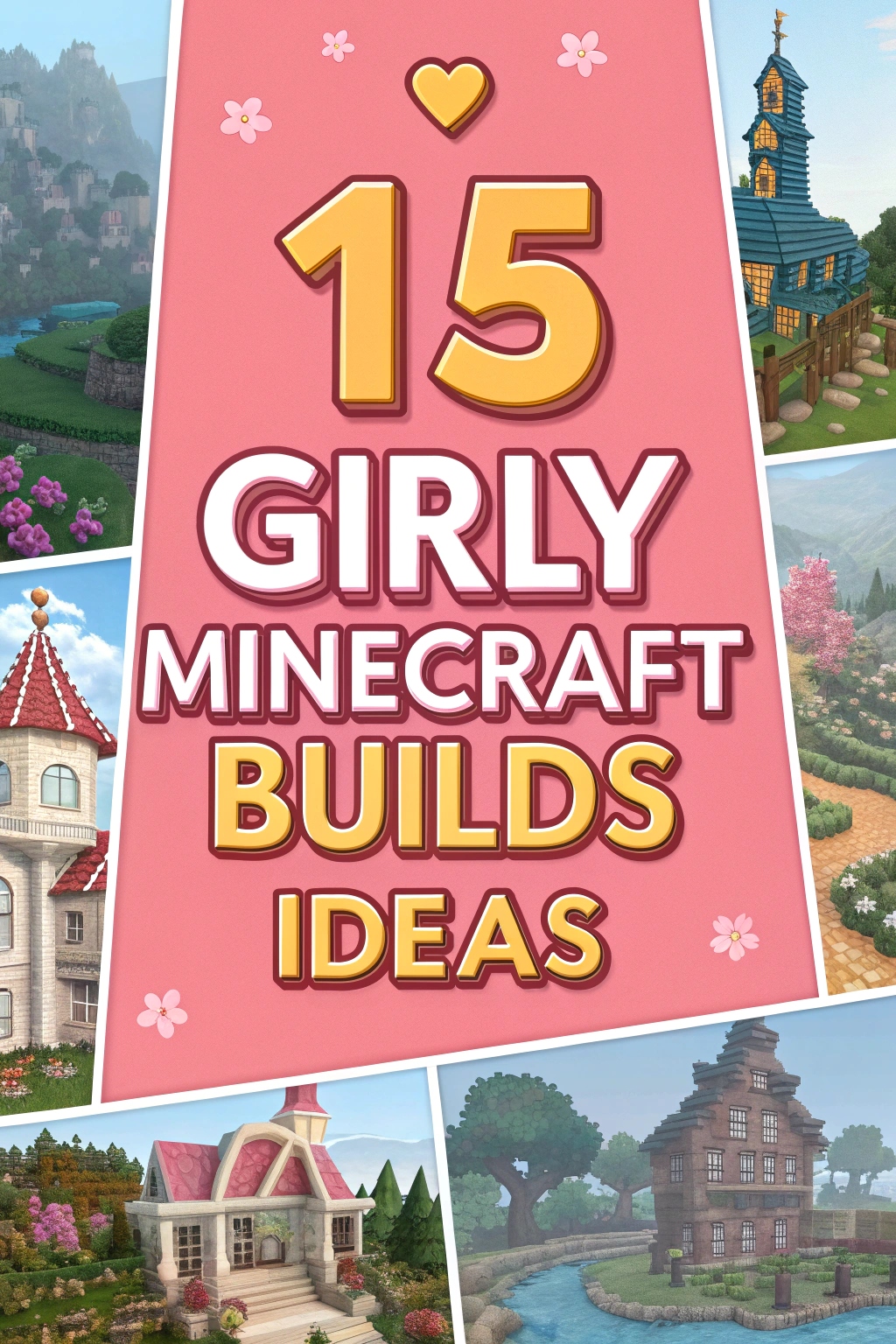 Girly Minecraft Builds