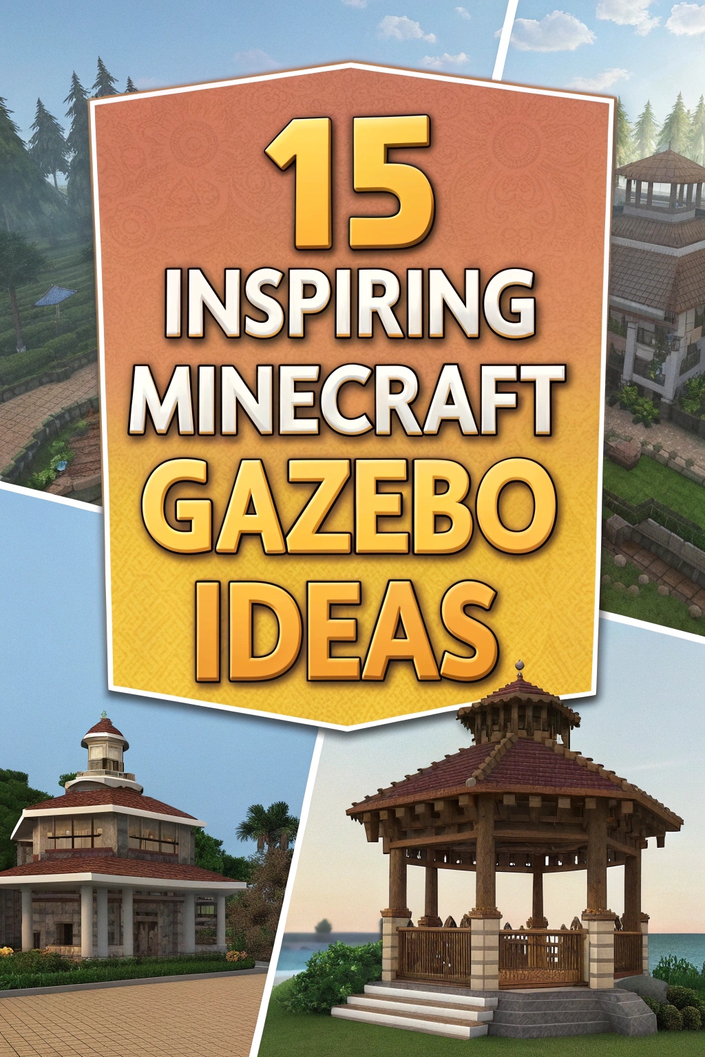 Inspiring Minecraft Gazebo Ideas