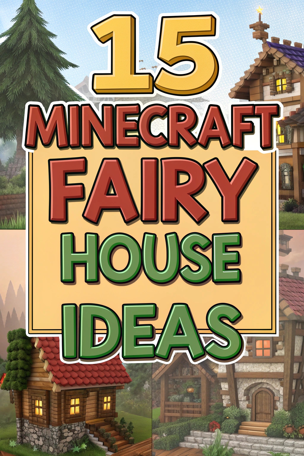 Minecraft Fairy House Ideas
