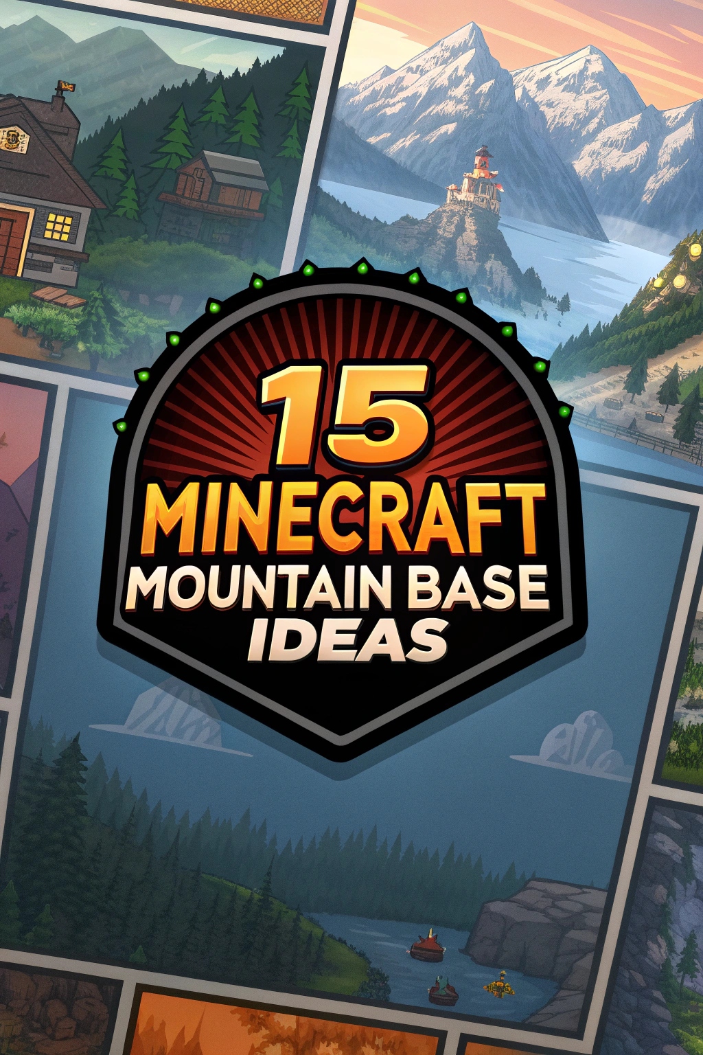 Minecraft Mountain Base Ideas