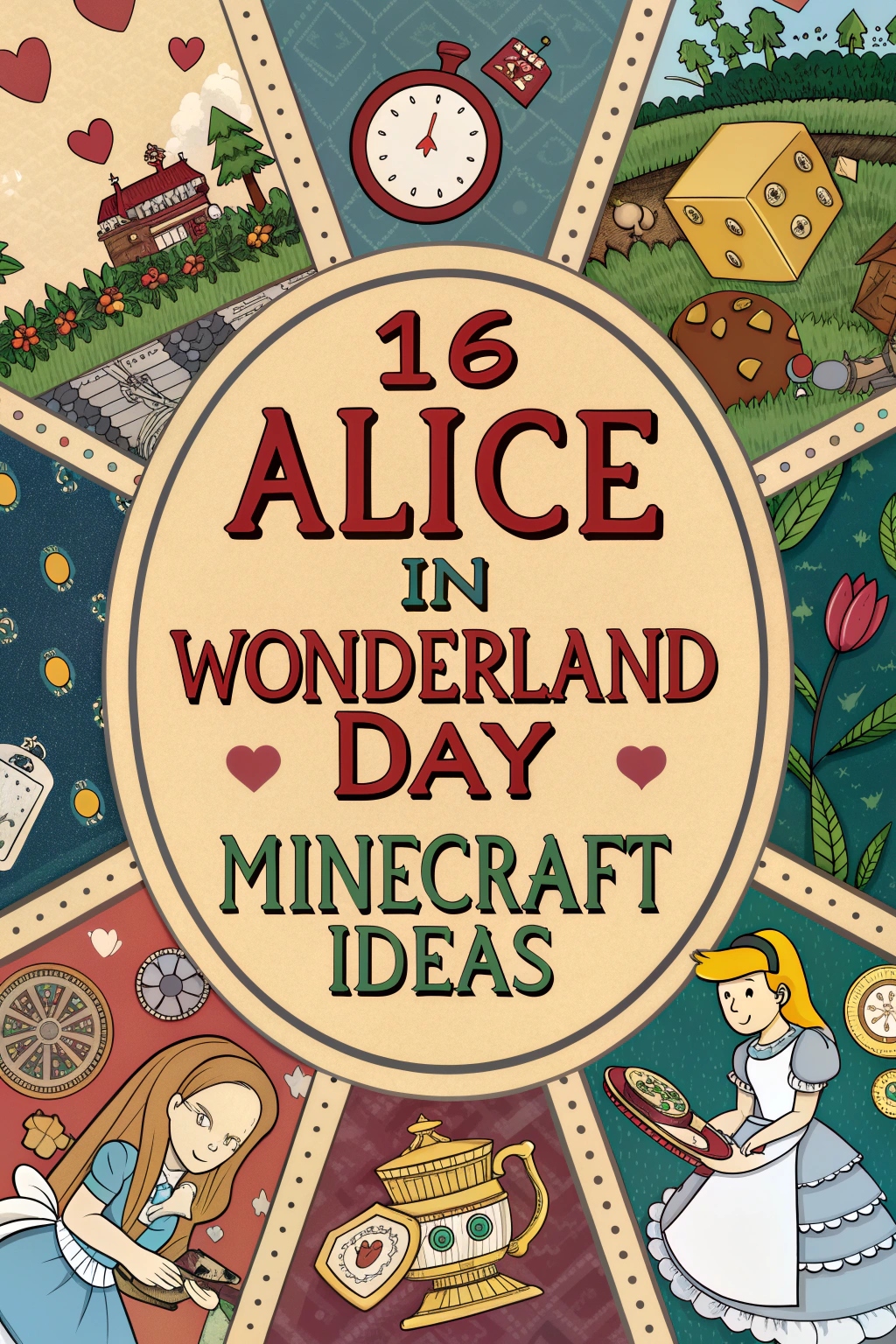 Alice in Wonderland Day Minecraft