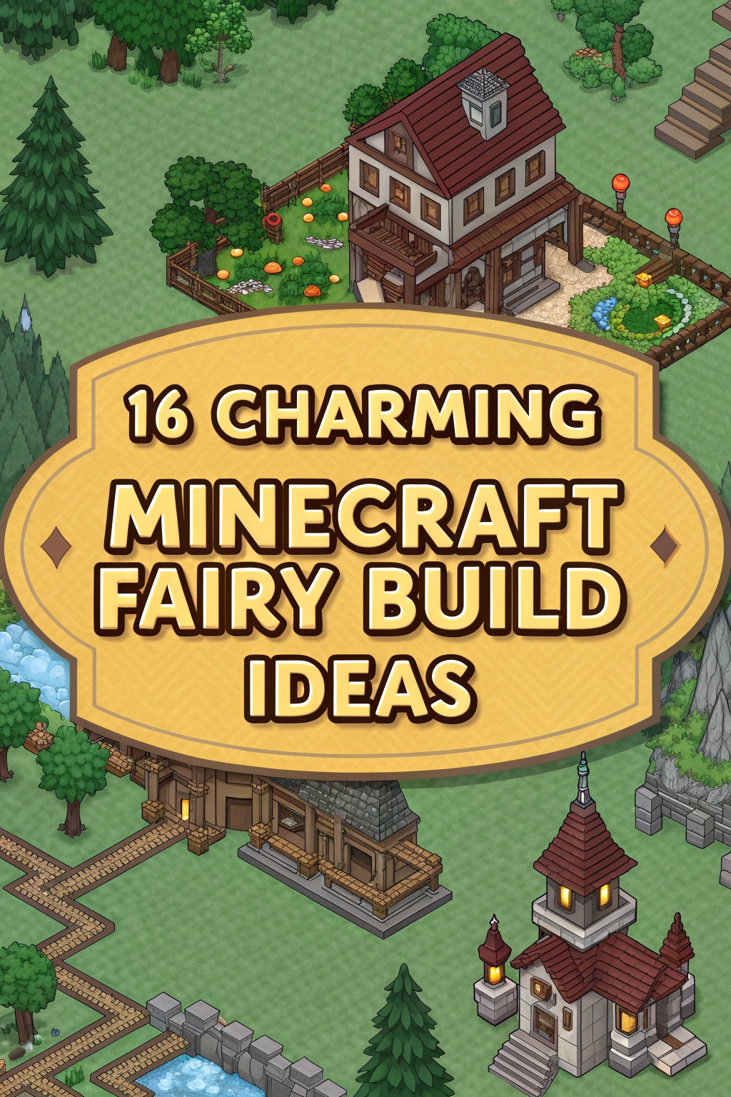 Charming Minecraft Fairy Builds