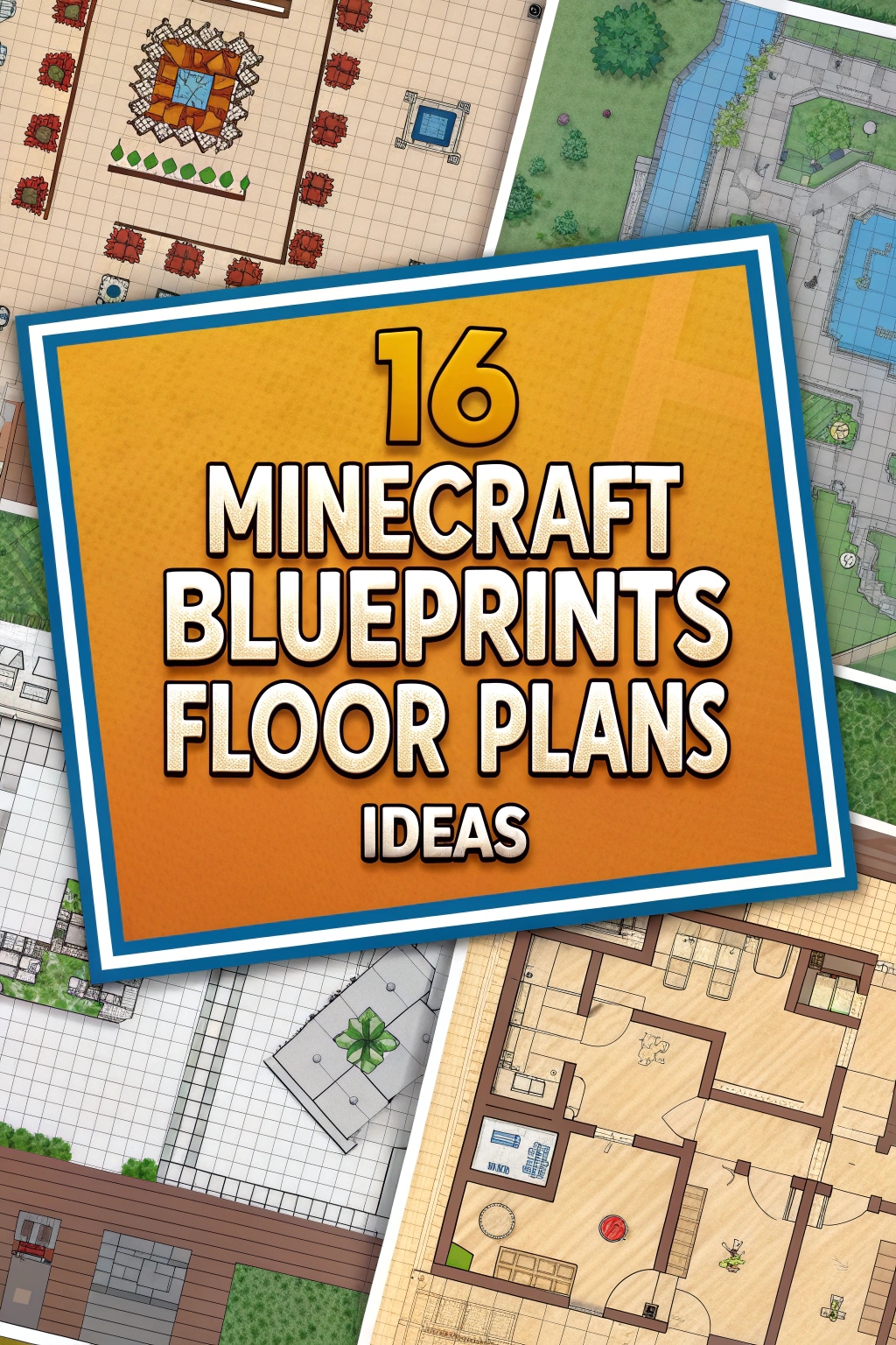 Minecraft Blueprints Floor Plans Ideas