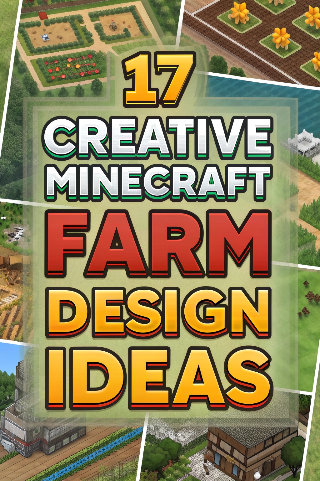 Creative Minecraft Farm Design Ideas