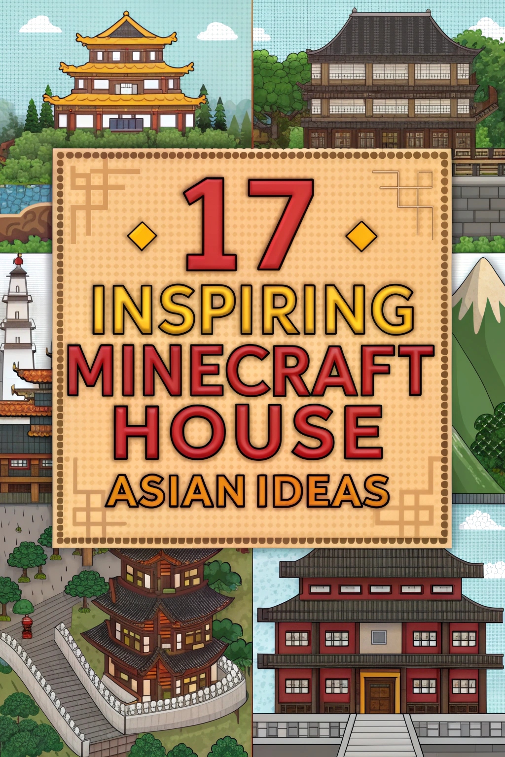 Inspiring Minecraft House Asian Ideas
