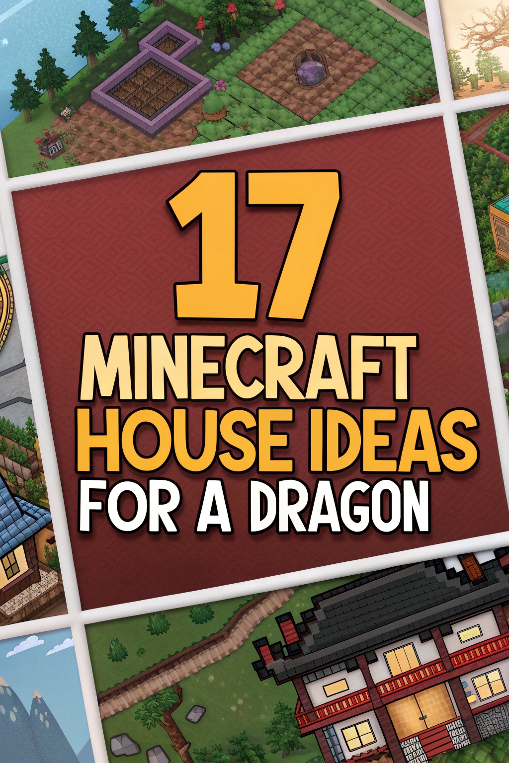 Minecraft House Ideas for a Dragon