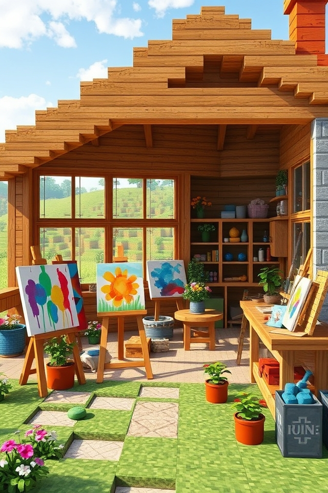 creative couple s art studio