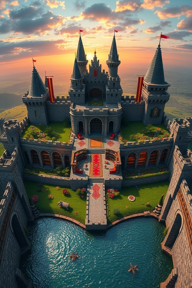 creative medieval castle design