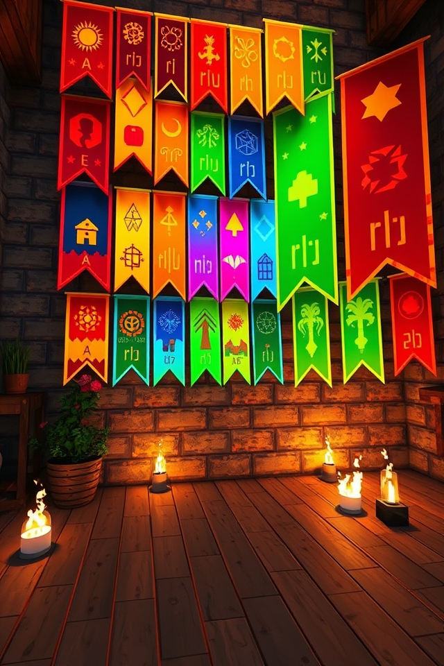 creative minecraft banner art