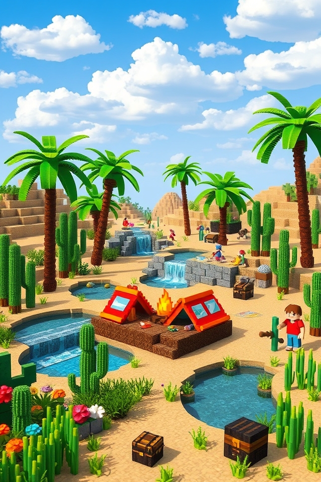 desert adventure and relaxation