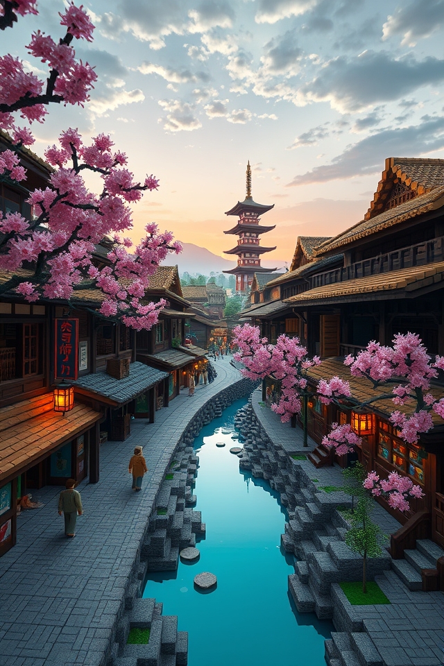 edo period merchant town