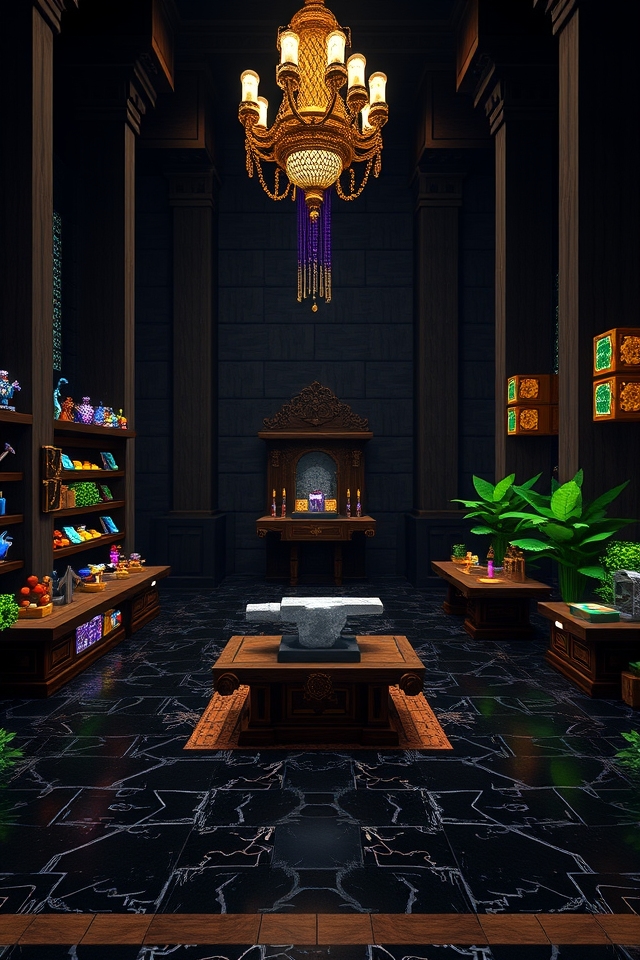 elegant royal smithing space