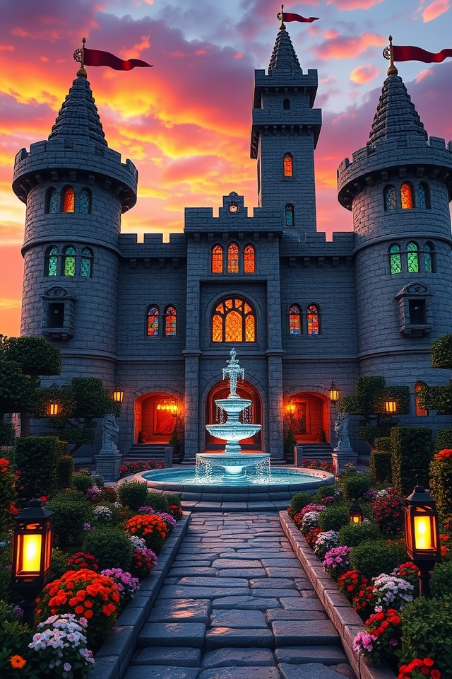 enchanted castle decorative enhancements