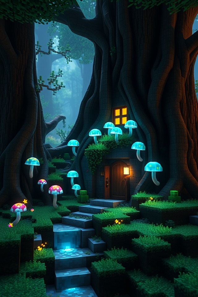 enchanted fairy house nook